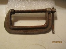 Vintage "C" Clamp 3" Open by 1 1/2" Throat 3-Inch Clamp Made in USA