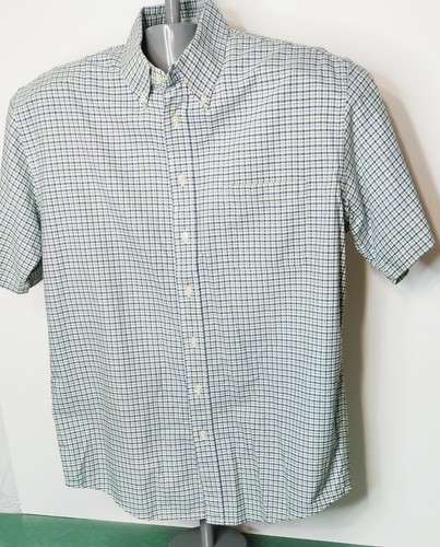 John Ashford Essentials XLT Men's Button-Down Short Sleeve Shirt 1188 - Picture 3 of 6