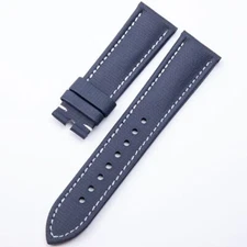 Canvas Leather Watch Band Strap Fits 23mm Blancpain Fifty Fathoms 5000 5015