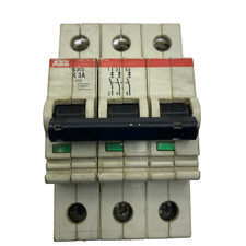 ABB S283 K3A 3 Amp 3 Pole 400 VAC Circuit Breaker S283K3A K 3 A