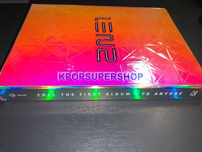 2NE1 1st Full Length Album To Anyone CD Photobook Good Condition