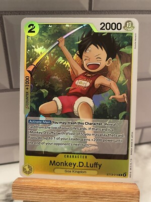 One Piece Card Game The Three Brothers ST13-014 Monkey D Luffy