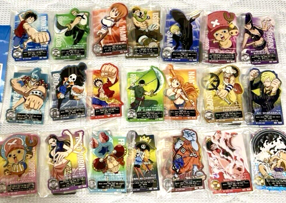 One Piece Acrylic Stand Complete set of 21 Ichiban Kuji Anime 25th