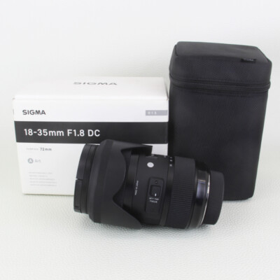 シグマSIGMA18-35mm F/1.8 Sigma AF 18-35mm f/1.8 DC HSM Lens - Canon