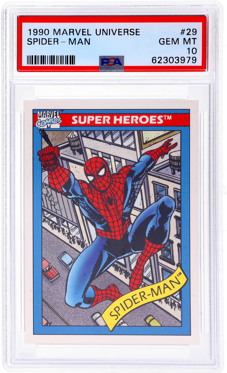 1990 Marvel Universe Spider-Man #29 PSA 10 | eBay