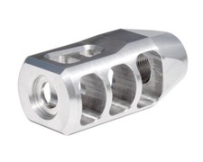 Stainless Steel 5/8x24 TPI Thread Competition Muzzle Brake For 308/7.62/9mm/.338