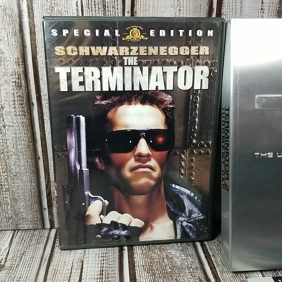 Terminator DVD Bundle 1 & 2 - Judgment Day Ultimate Edition Metal Slipcover - Image 2 of 4