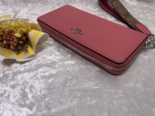 NWT COACH Long wallets for women Zip Around C427 Brand New With Tags - Picture 4 of 10