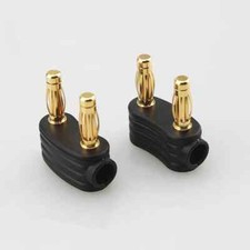 Pair Gold Plated Earphone Pin Austrian 800s UD701 Plug for The Composer Cable