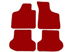 Fußmatten, Autoteppiche für Audi A3 H/B, A3 cabrio 2003-2013, Rot x14 Rand