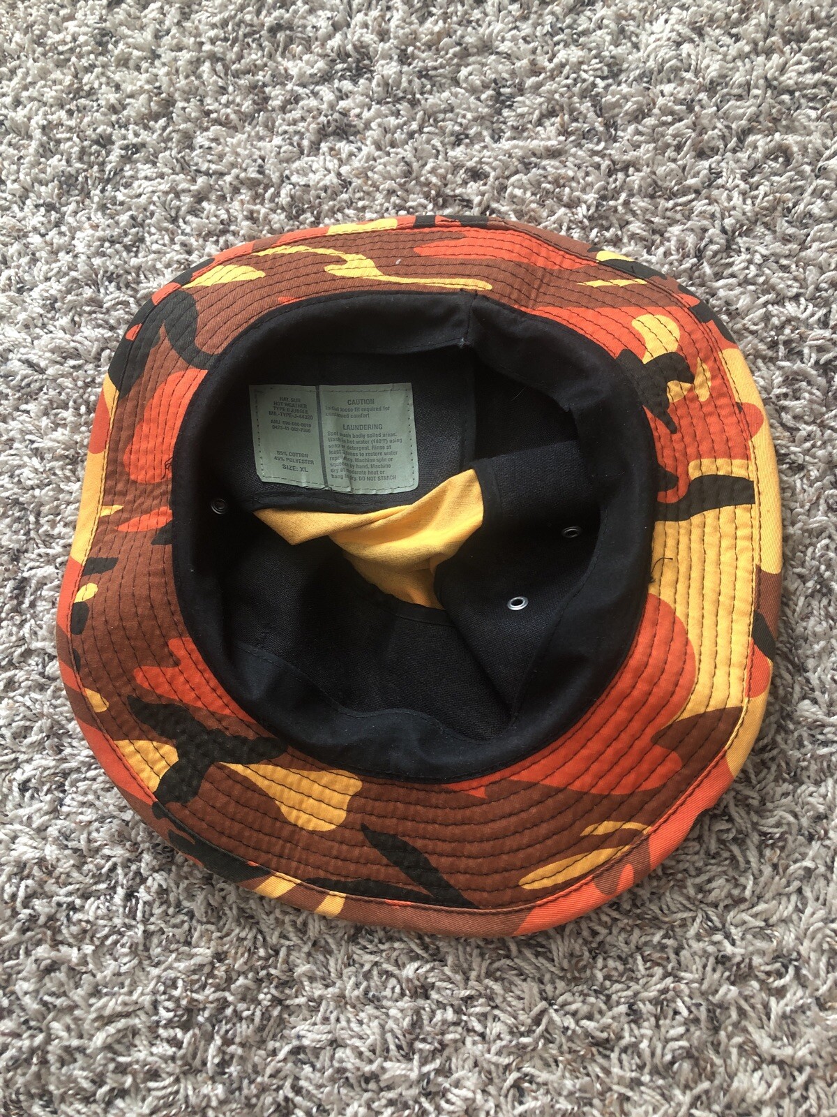 Military Issue Hat Sun Hot Weather Type II Jungle MILTYPEJ44320