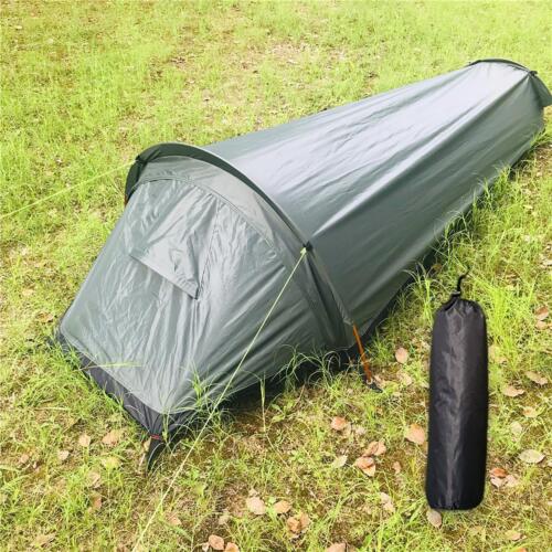 Lightweight Camping Tent Waterproof Bushcraft Shelter Fishing   green - Afbeelding 1 van 12