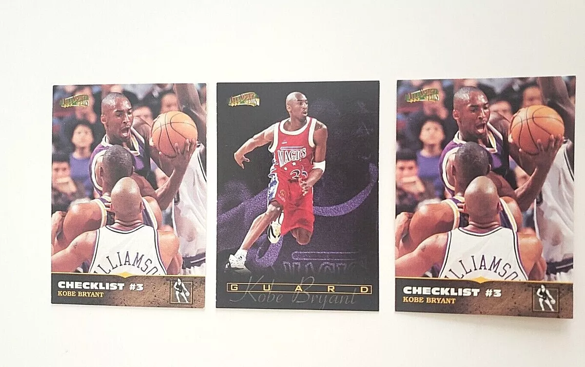 Kobe Bryant Rookie Cards Checklist, Guide, Gallery, Best List, Top RCs