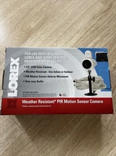 New Lorex SG7117S CCD Weather Resistant PIR Motion Sensor Camera Two-Way Audio