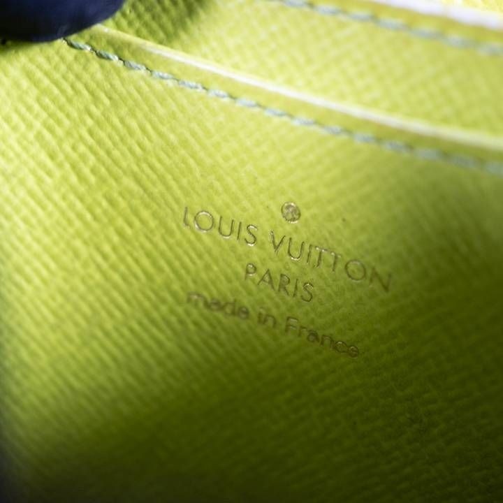 LOUIS VUITTON Monogram Graffiti Zippy Coin Purse Green M93709 LV