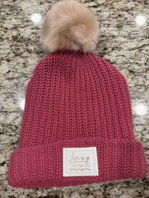 Love Your Melon Pink Beanie Hat