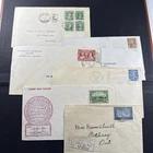 Canada 211-16 Cover Set incl Registered + FDC 1935 KGV Silver Jubilee 211-216