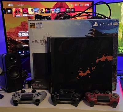 PlayStation 4 Pro Monster Hunter World Edition ( Ohne Spiel )