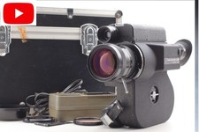 Opt MINT Case Canon Scoopic 16MN 16mm Film Movie Camera Zoom Lens From JAPAN