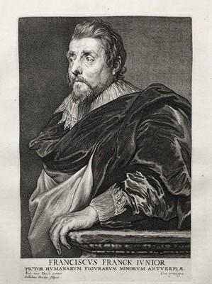 Frans Francken Flemish Baroque painter Maler Barock Portrait van Dyck