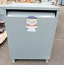 Square D 75 Kva 3 Ph Transformer 480   HV 208Y/120 LV Wye 75T3HFISCUNLP Copper
