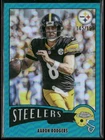 2025 Topps Chrome Aaron Rodgers Aqua Refractor (RAW)