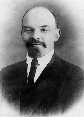Lenin Vladimir Ilyich Politician USSR 22.04.1870 portrait c. 1914 Old Photo