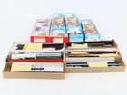LOT Of 6 HO Scale Athearn ATSF/Southern Pacific Flatcars w/Trailers Kits  — photo 1