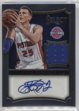 2014-15 Panini Select Materials /199 Kyle Singler #43 Auto 2b6