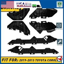 Rear Bumper Cover Retainer Brackets Set Left Right For 2009 2013 Corolla Toyota
