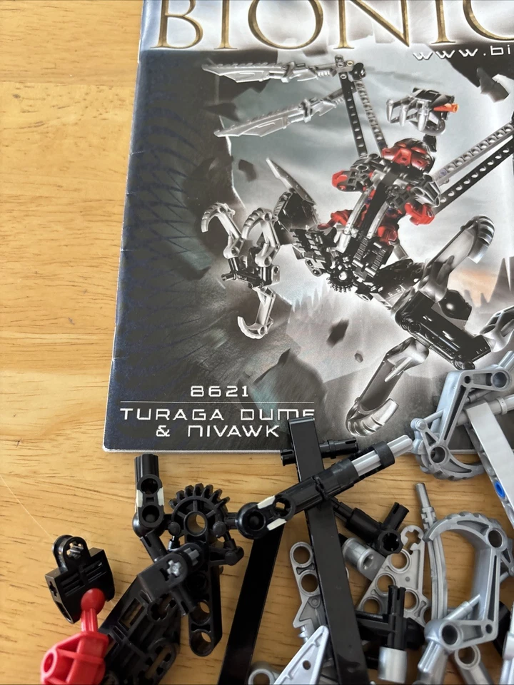 Bionicle 8621 Casi Completo (posiblemente Completo) + Manual *LEER* Foto 2 de 4
