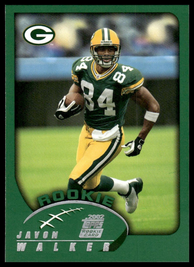Javon Walker Topps #356 Base