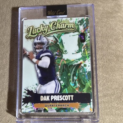 Wild Card 2026 Lucky Charm Dak Prescott Cowboys Holo Parallel 1/1 #SLSCLHa4-DP