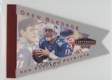 1998 Playoff Contenders Pennants Grey Drew Bledsoe #57 fm0