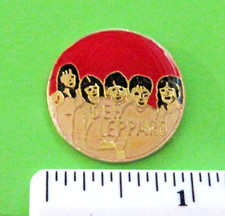 DEF LEPPARD - hat pin , tie tc , lapel pin , hatpin GIFT BOXED