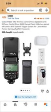 Godox TT600 2.4G Wireless Manual Flash Hot Shoe Mount for Canon Nikon