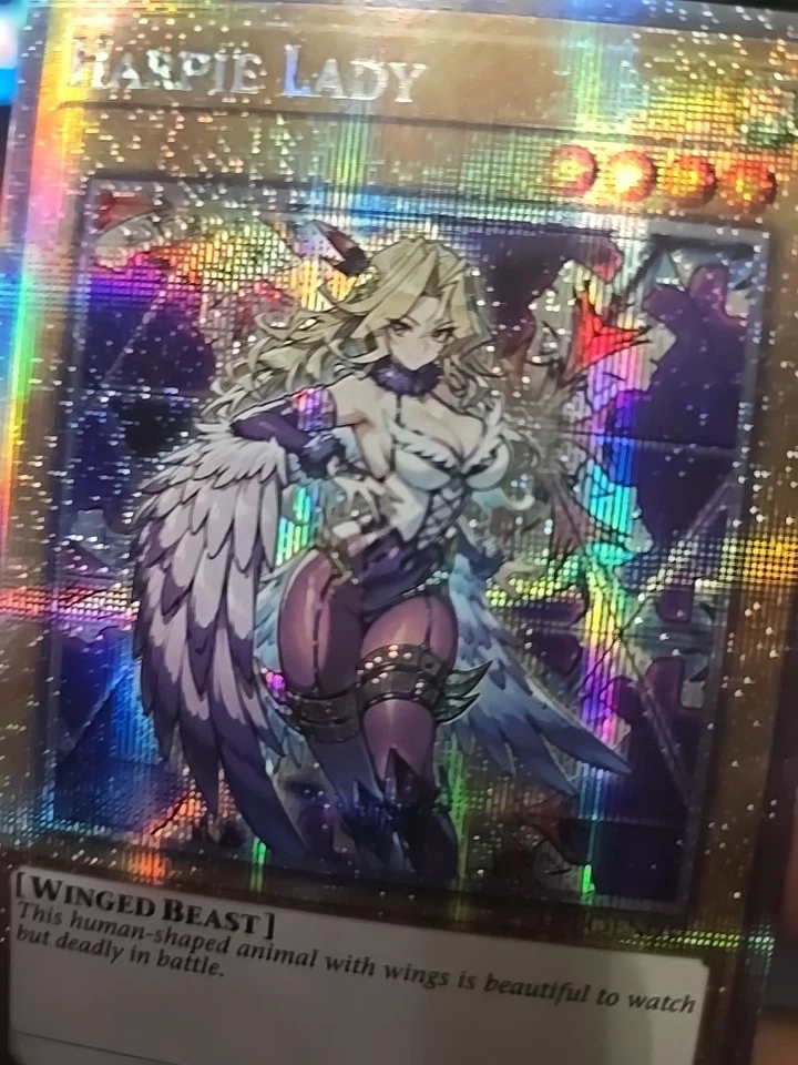 Dark Magician girl  Pop Out Sexy Card Holo Anime Yugioh CUSTOM ART Harpie Lady 1 - Image 3 of 4