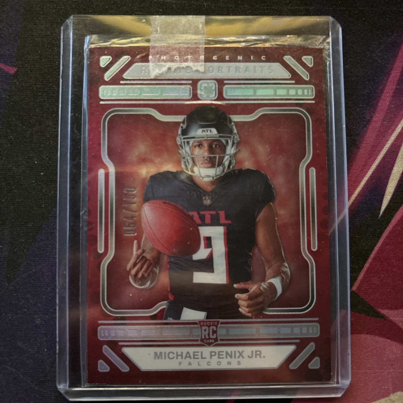 Michael Penix Jr. 2024 Panini Photogenic - Rookie Portrait #151 Silver /150 (RC)