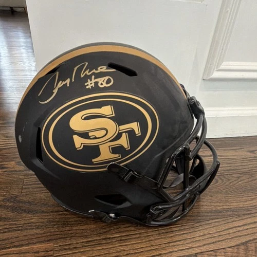 Jerry Rice Signed San Francisco 49ers Football Helmet Original Autographed