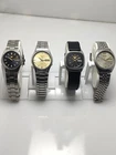 Lot of 4 Seiko 5 6309,7009 Vintage Automatic Day/Date Mens Japanese Wristwatches