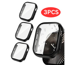 3 Packs Case With Screen Protector for Apple Watch Series 10 9 SE 8 7 6 5 4 3