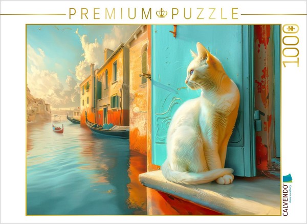 Calvendo Puzzle Surreal Venice | 1000 Pieces, Finished Size 25.2 × 18.9 In (64 ×-image