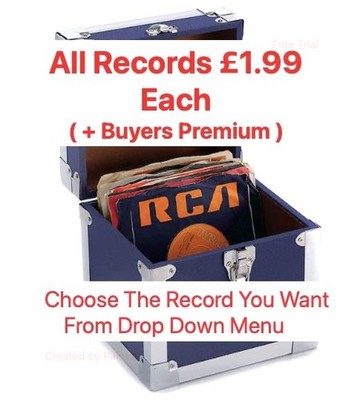 £ 1.99 EACH - 7''  Soul / Funk Singles 60's 70's - Pick From Drop Down Menu