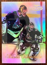 1999-00 Topps Gold Label Class 2  Hockey NHL Nikolai Khabibulin #70 Canucks