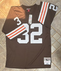 Mitchell & Ness Jim Brown Jersey 48 XL Cleveland Browns 1963 Throwbacks NWT — photo 3