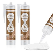 Dongxw Self Leveling RV Roof Sealant, RV Sealant White, Camper Roof Sealant, ...