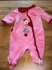 Okie Dokie Baby s 1st Christmas One Pc Girls ...