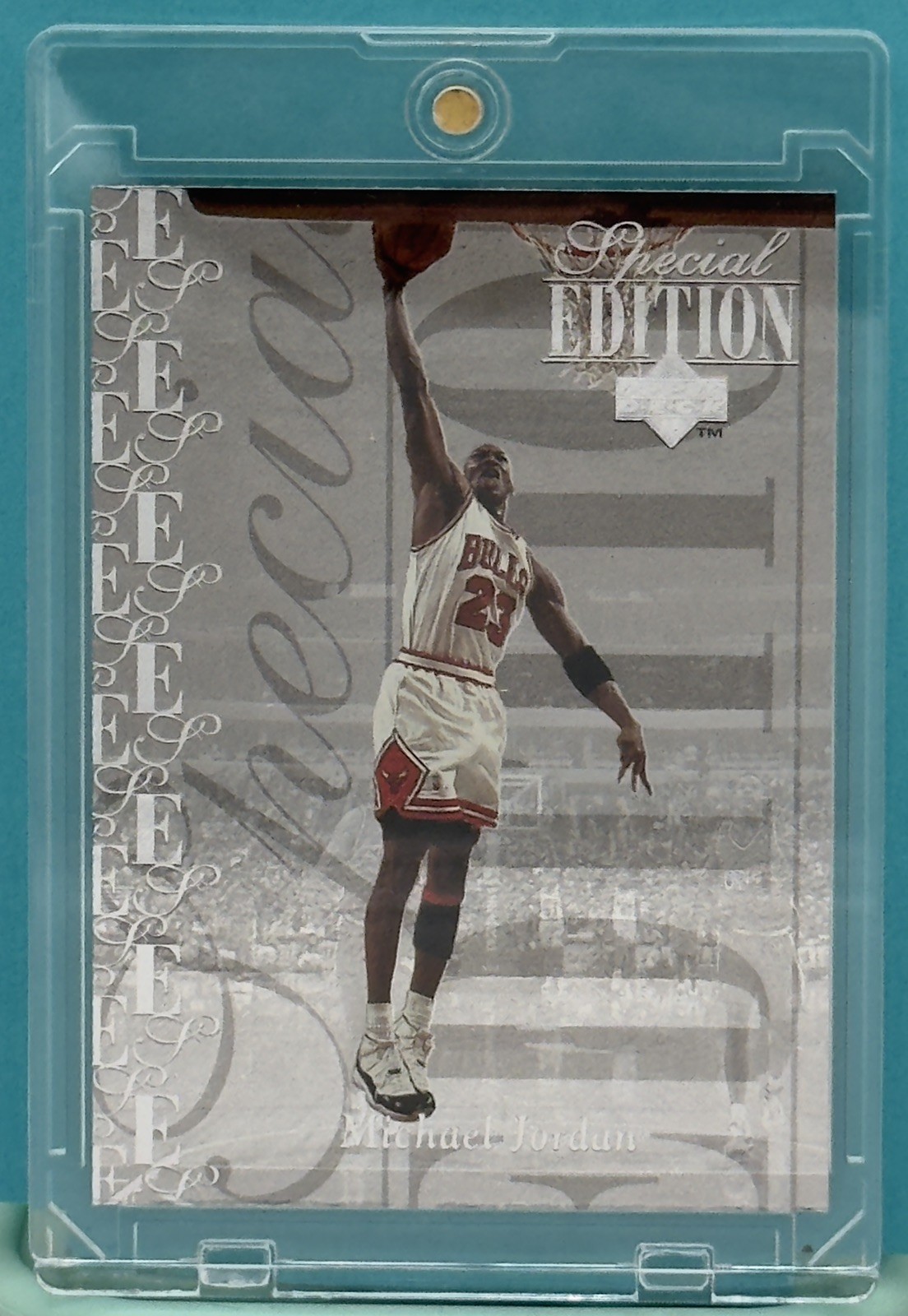 1995-96 Upper Deck Special Edition Insert Michael Jordan Chicago Bulls #SE100