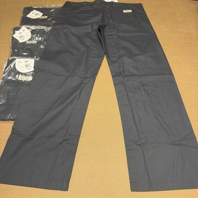 Urbane Scrub Pants Womens Small Lot of 4 Gray Drawstring Pocket Medical Workwear