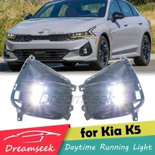 LED DRL Fog Light Assembly for Kia K5 DL3 2021 2022 Daytime Running Light Lamp